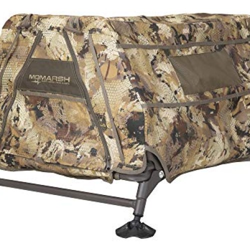 Momarsh, Field House LP Low Profile Hunting Dog Blind, Optifade Marsh