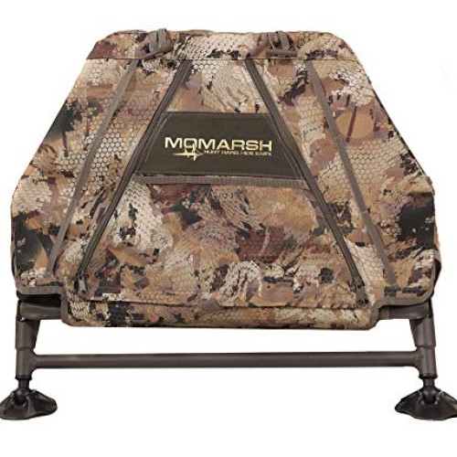 Momarsh, Field House LP Low Profile Hunting Dog Blind, Optifade Marsh