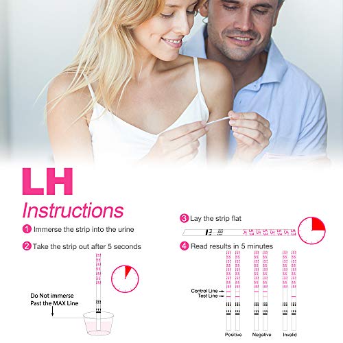 MomMed Pregnancy Test Strips HCG20-LH60, Includes 20 Pregnancy T...