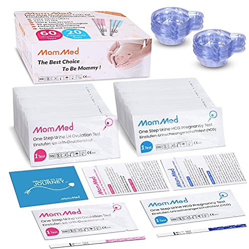 MomMed Pregnancy Test Strips HCG20-LH60, Includes 20 Pregnancy T...