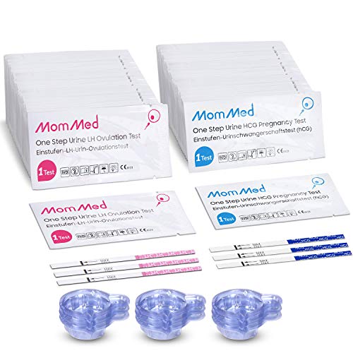 MomMed Pregnancy Test Strips HCG20-LH60, Includes 20 Pregnancy T...