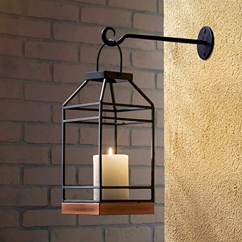 Monarch Abode 20144 Black Iron Hanger Decorative Wall Bracket