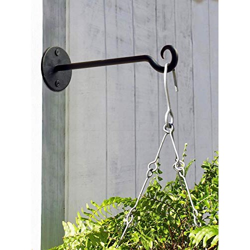 Monarch Abode 20144 Black Iron Hanger Decorative Wall Bracket