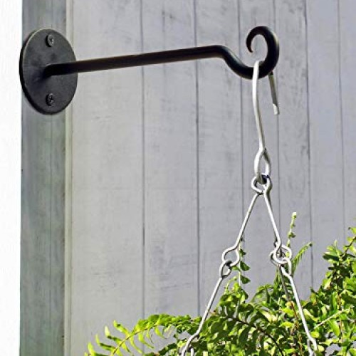 Monarch Abode 20144 Black Iron Hanger Decorative Wall Bracket