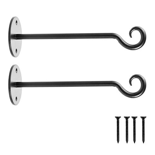 Monarch Abode 20144 Black Iron Hanger Decorative Wall Bracket