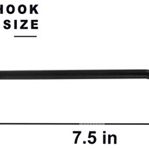 Monarch Abode 20144 Black Iron Hanger Decorative Wall Bracket
