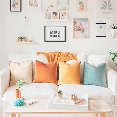 MONDAY MOOSE Decorative Throw Pillow Covers Cushion Cases, Set of ...