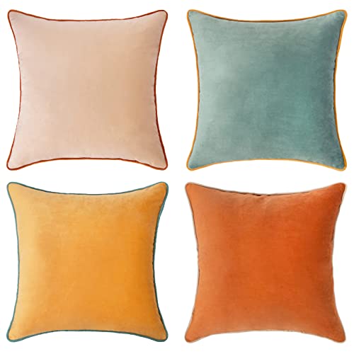 MONDAY MOOSE Decorative Throw Pillow Covers Cushion Cases, Set of ...