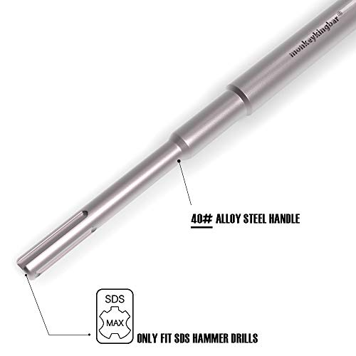 Monkey King Bar Sds Max Bits Floor Scraper - 6X25 Tile Tools - 6...