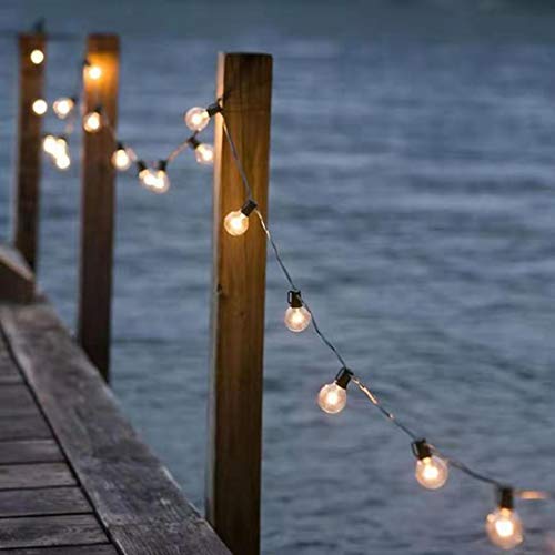 Monkeydg 100FT String Lights, G40 Outdoor String Lights Edison Lig...