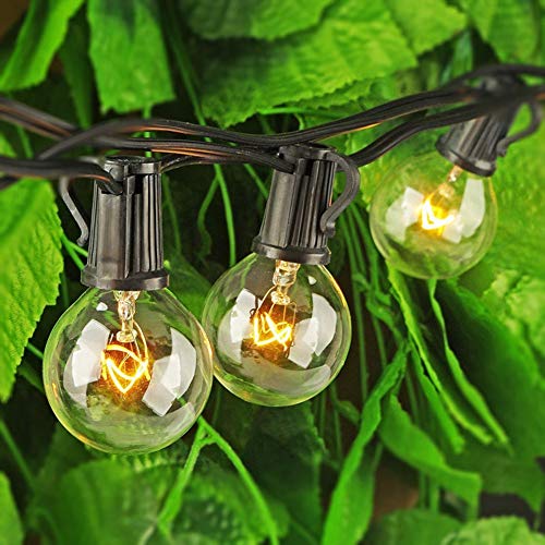 Monkeydg 100FT String Lights, G40 Outdoor String Lights Edison Lig...