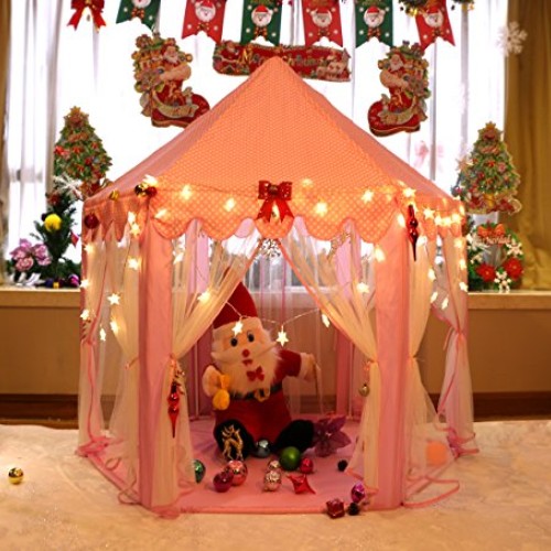 Monobeach Kids Play House Princess Tent - Indoor and Outdoor Hexag...