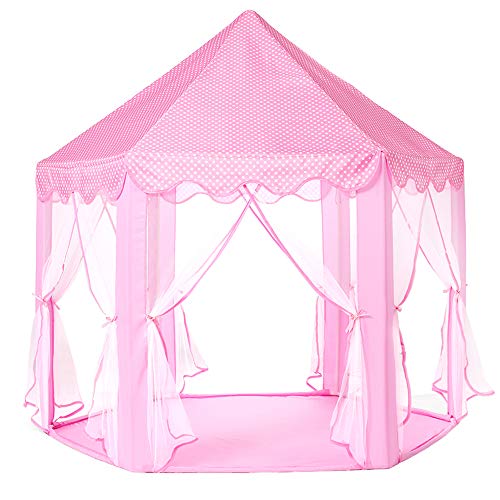 Monobeach Princess Tent Girls Large Playhouse Kids Castle Play Ten...