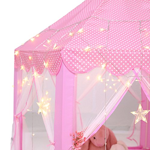 Monobeach Princess Tent Girls Large Playhouse Kids Castle Play Ten...