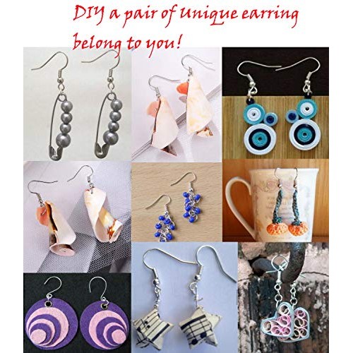 40pcs 925 Sterling Silver Earring Hooks French Wire Hooks Fish Hoo...