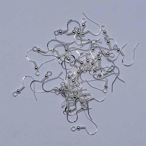 925 Sterling Silver Earring Hooks Hypoallergenic French Wire Hooks...