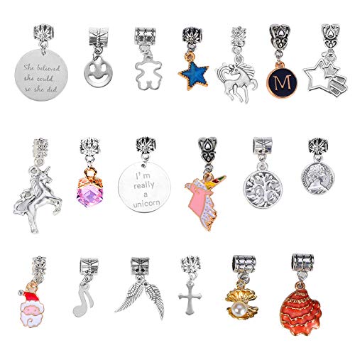 monochef DIY Charm Bracelet Making Kit, Jewelry Making Supplies Be...