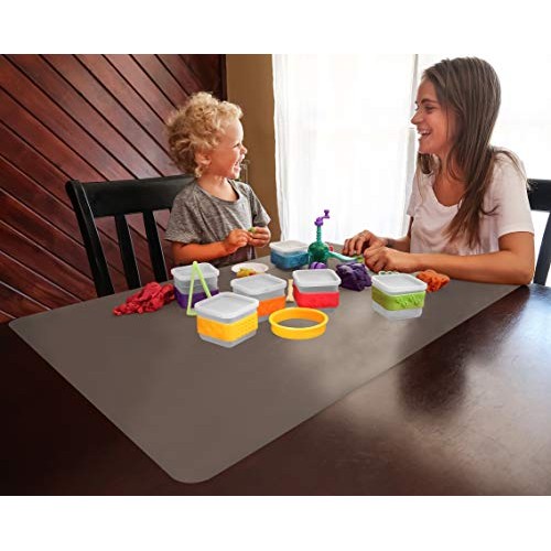 MonsterMat 36x24 Inch Extra Large Silicone Table Protector Craft M...