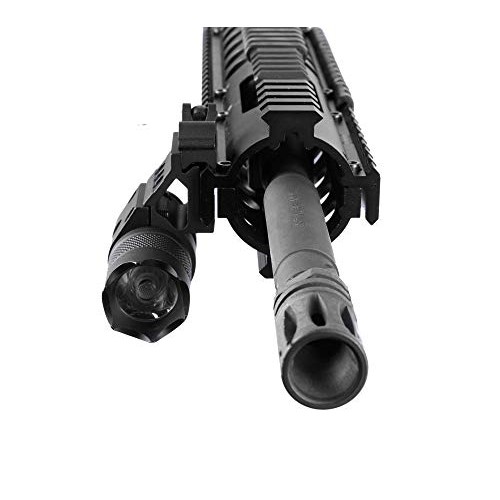Monstrum 1 Inch Offset Picatinny Rail Mount for Flashlights with Q...