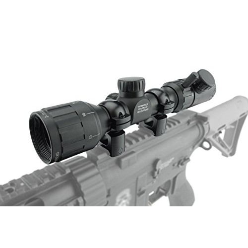 Monstrum 2-7x32 AO Rifle Scope with Illuminated Range Finder Retic...