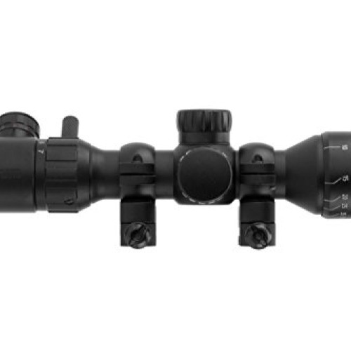 Monstrum 2-7x32 AO Rifle Scope with Illuminated Range Finder Retic...