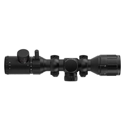 Monstrum 2-7x32 AO Rifle Scope with Illuminated Range Finder Retic...