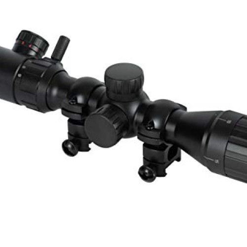 Monstrum 3-9x32 AO Rifle Scope with Illuminated Range Finder Retic...