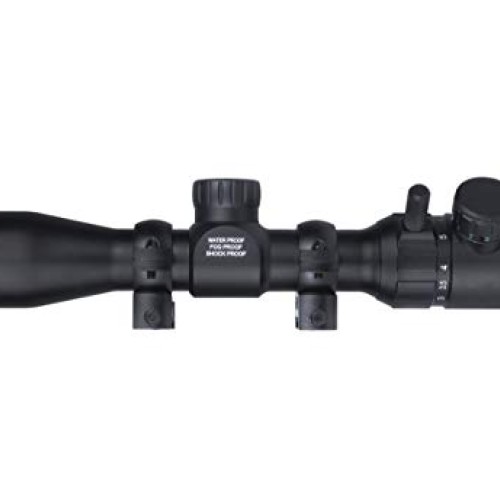 Monstrum 3-9x32 Rifle Scope with Rangefinder Reticle and Medium Pr...