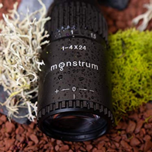 Monstrum G2 1-4x24 First Focal Plane FFP Rifle Scope with Illumina...