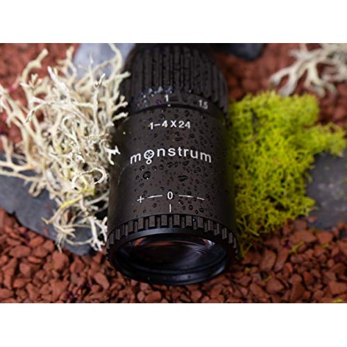 Monstrum G2 1-4x24 First Focal Plane FFP Rifle Scope with Illumina...