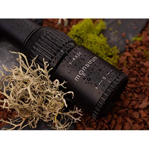 Monstrum G2 1-4x24 First Focal Plane FFP Rifle Scope with Illumina...