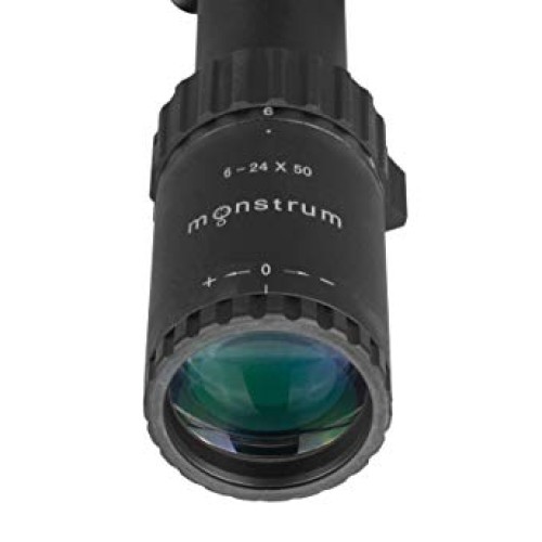 Monstrum G3 6-24x50 First Focal Plane FFP Rifle Scope with Illumin...
