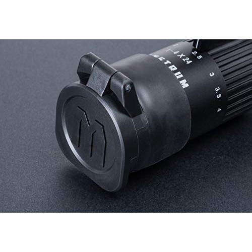 Monstrum Rubberized Flip-Up Rifle Scope Lens Covers Eyepiece | 43...