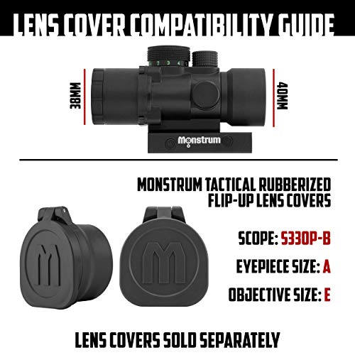 Monstrum S330P 3X Prism Scope | Black