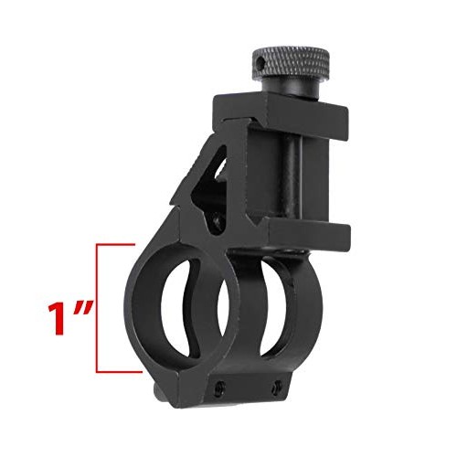 Monstrum Tactical 1 Offset Picatinny Rail Mount for Flashlights
