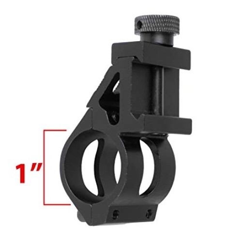 Monstrum Tactical 1 Offset Picatinny Rail Mount for Flashlights