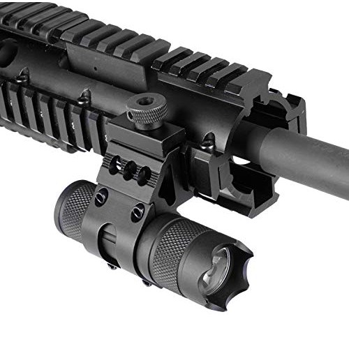 Monstrum Tactical 1 Offset Picatinny Rail Mount for Flashlights