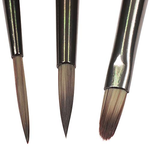 Mont Marte Premium Paint Brush Set 15 Piece, Includes 15 Different...