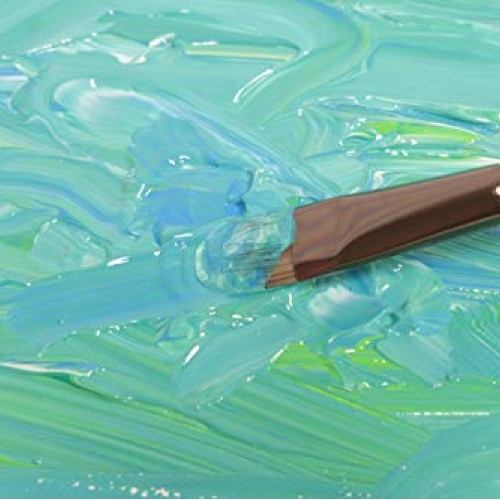 Mont Marte Premium Paint Brush Set 15 Piece, Includes 15 Different...