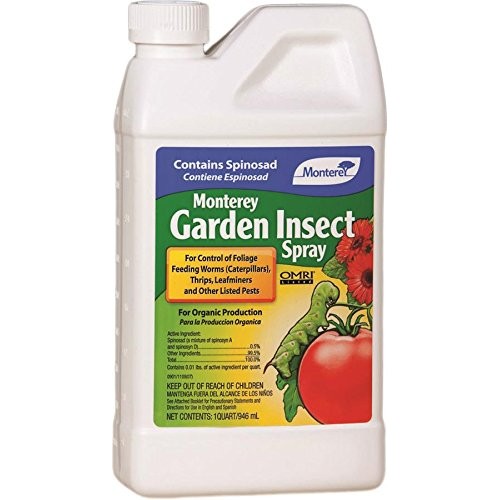 Monterey LG6135 Garden Insect Spray with Spinosad Concentrate 32oz
