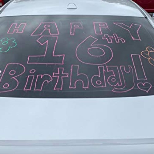Perfect for windows, mirrors, car windshields, glass, whiteboards,...
