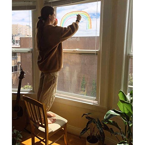 Perfect for windows, mirrors, car windshields, glass, whiteboards,...