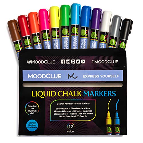 Perfect for windows, mirrors, car windshields, glass, whiteboards,...