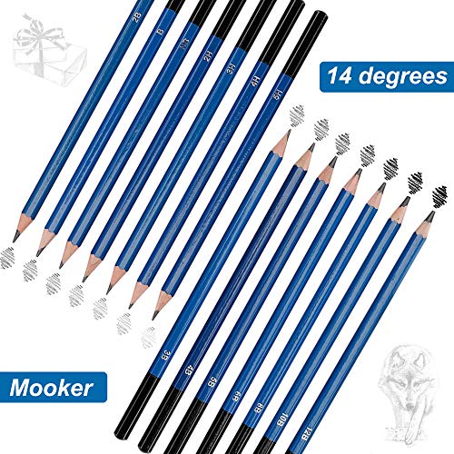 Drawing Pencils Sketch Art Set-40PCS Drawing and sketch set Includ...
