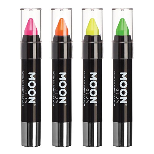 Moon Glow - Blacklight Neon Face Paint Stick/Body Crayon makeup fo...