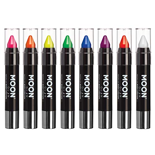 Moon Glow - Blacklight Neon Face Paint Stick/Body Crayon makeup fo...
