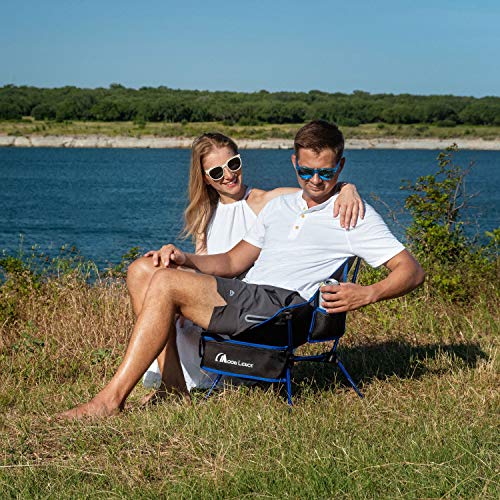 MOON LENCE Backpacking Chair Outdoor Camping Chair Compact Portabl...