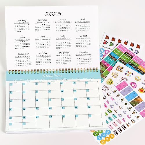Weekly To Do List Notepad, Spiral Undated Weekly Planner & Monthly...