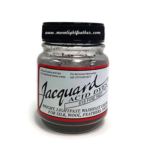 Dyes, 1/2 Oz Fire Red Jacquard Acid Dyes