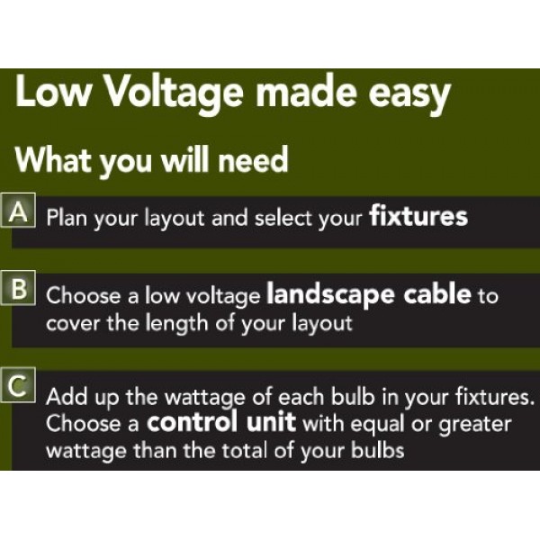 Moonrays Electric Power Pack Low Voltage Lighting For Outdoor Use ...